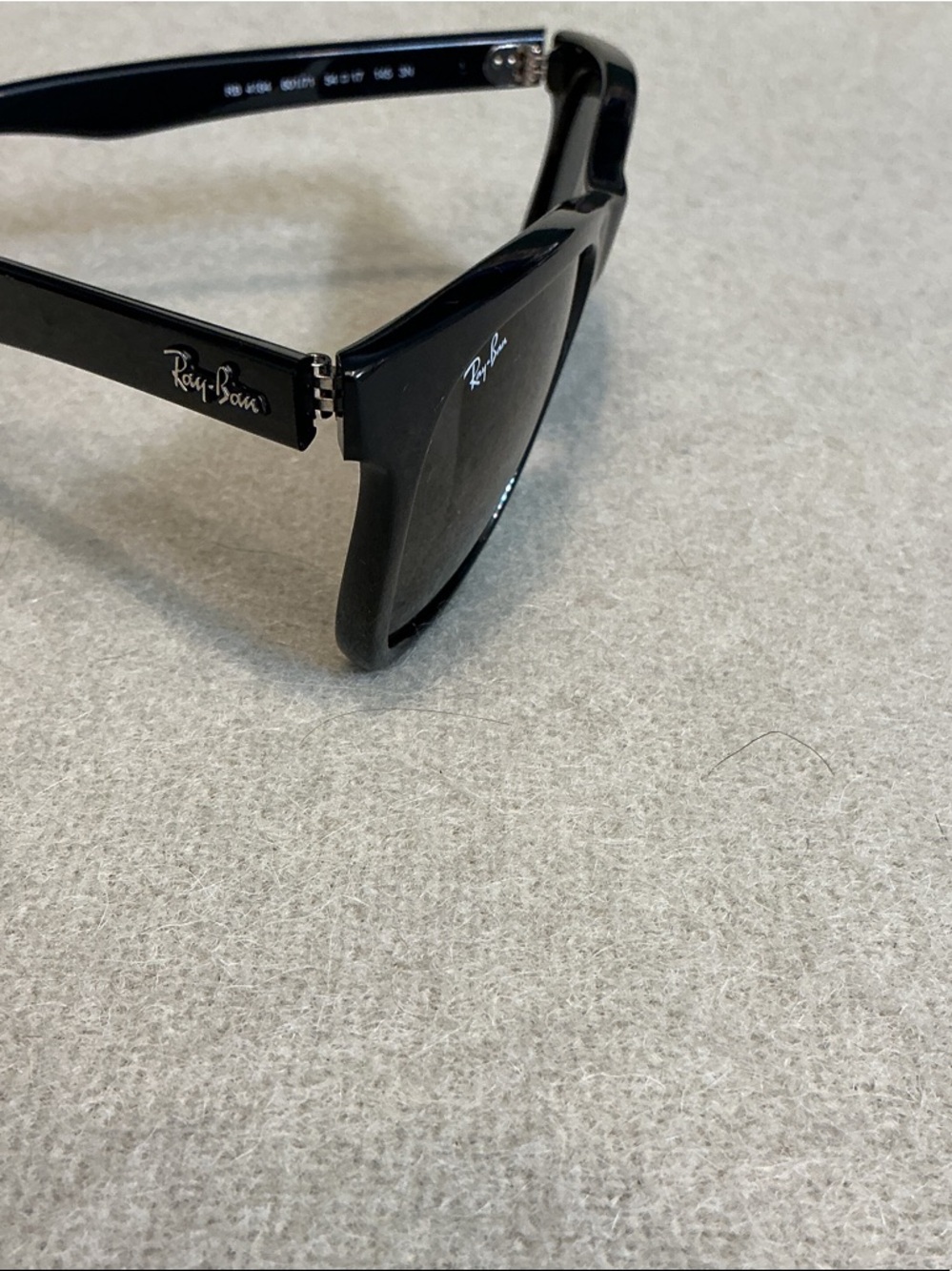 Ray-Ban Black Gloss Cat-Eye Sunglasses - Picture 2 of 3